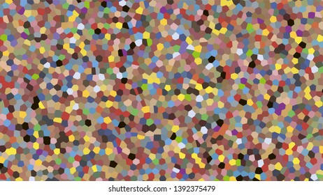 Geometric design. Colorful gradient mosaic background. Geometric triangle, mosaic, abstract background. Mosaic, color background. Mosaic texture. The effect of stained glass. EPS 10 Vector
