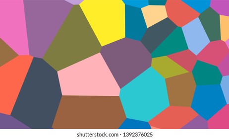 Geometric design. Colorful gradient mosaic background. Geometric triangle, mosaic, abstract background. Mosaic, color background. Mosaic texture. The effect of stained glass. EPS 10 Vector