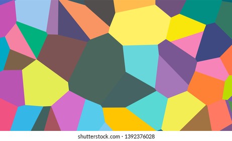 Geometric design. Colorful gradient mosaic background. Geometric triangle, mosaic, abstract background. Mosaic, color background. Mosaic texture. The effect of stained glass. EPS 10 Vector