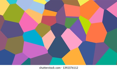 Geometric design. Colorful gradient mosaic background. Geometric triangle, mosaic, abstract background. Mosaic, color background. Mosaic texture. The effect of stained glass. EPS 10 Vector