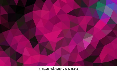 Geometric design. Colorful gradient mosaic background. Geometric mosaic, abstract background. Mosaic background. Mosaic texture. The effect of stained glass. EPS 10 Vector