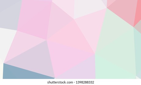 Geometric design. Colorful gradient mosaic background. Geometric mosaic, abstract background. Mosaic background. Mosaic texture. The effect of stained glass. EPS 10 Vector