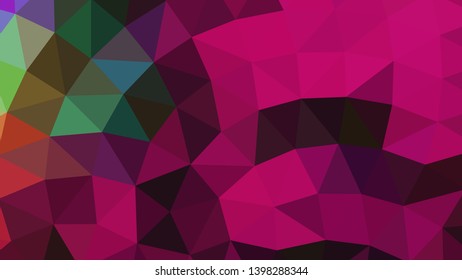 Geometric design. Colorful gradient mosaic background. Geometric mosaic, abstract background. Mosaic background. Mosaic texture. The effect of stained glass. EPS 10 Vector