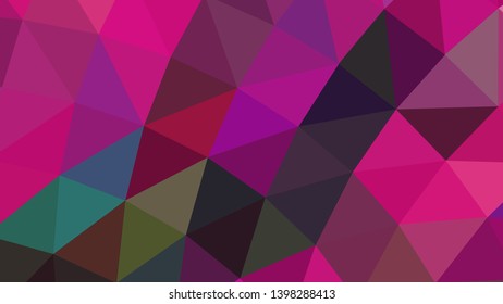 Geometric design. Colorful gradient mosaic background. Geometric mosaic, abstract background. Mosaic background. Mosaic texture. The effect of stained glass. EPS 10 Vector