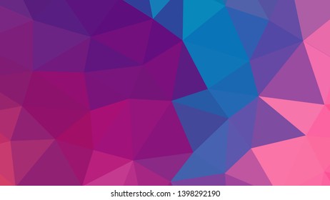 Geometric design. Colorful gradient mosaic background. Geometric mosaic, abstract background. Mosaic background. Mosaic texture. The effect of stained glass. EPS 10 Vector