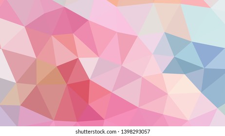 Geometric design. Colorful gradient mosaic background. Geometric mosaic, abstract background. Mosaic background. Mosaic texture. The effect of stained glass. EPS 10 Vector