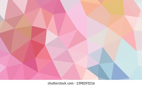 Geometric design. Colorful gradient mosaic background. Geometric mosaic, abstract background. Mosaic background. Mosaic texture. The effect of stained glass. EPS 10 Vector