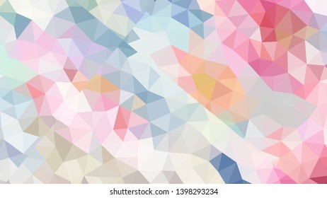 Geometric design. Colorful gradient mosaic background. Geometric mosaic, abstract background. Mosaic background. Mosaic texture. The effect of stained glass. EPS 10 Vector