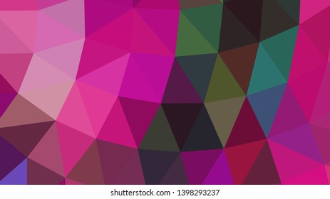 Geometric design. Colorful gradient mosaic background. Geometric mosaic, abstract background. Mosaic background. Mosaic texture. The effect of stained glass. EPS 10 Vector