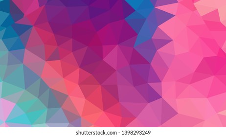 Geometric design. Colorful gradient mosaic background. Geometric mosaic, abstract background. Mosaic background. Mosaic texture. The effect of stained glass. EPS 10 Vector