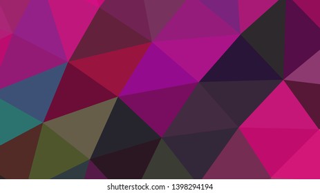 Geometric design. Colorful gradient mosaic background. Geometric mosaic, abstract background. Mosaic background. Mosaic texture. The effect of stained glass. EPS 10 Vector