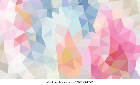 Geometric design. Colorful gradient mosaic background. Geometric mosaic, abstract background. Mosaic background. Mosaic texture. The effect of stained glass. EPS 10 Vector