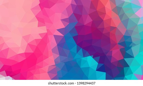 Geometric design. Colorful gradient mosaic background. Geometric mosaic, abstract background. Mosaic background. Mosaic texture. The effect of stained glass. EPS 10 Vector