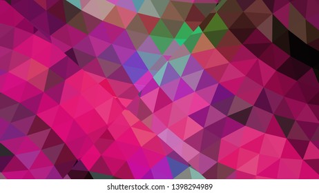 Geometric design. Colorful gradient mosaic background. Geometric mosaic, abstract background. Mosaic background. Mosaic texture. The effect of stained glass. EPS 10 Vector