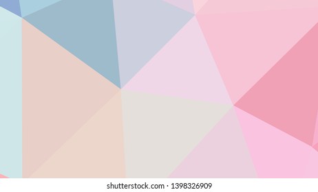 Geometric design. Colorful gradient mosaic background. Geometric triangle, mosaic, abstract background. Mosaic, color background. Mosaic texture. The effect of stained glass. EPS 10 Vector