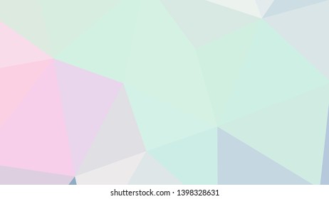 Geometric design. Colorful gradient mosaic background. Geometric triangle, mosaic, abstract background. Mosaic, color background. Mosaic texture. The effect of stained glass. EPS 10 Vector