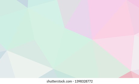 Geometric design. Colorful gradient mosaic background. Geometric triangle, mosaic, abstract background. Mosaic, color background. Mosaic texture. The effect of stained glass. EPS 10 Vector