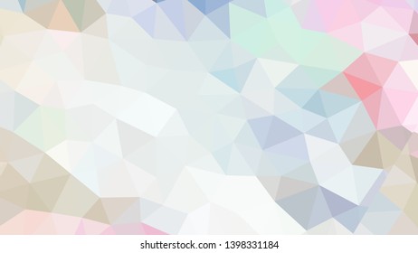 Geometric design. Colorful gradient mosaic background. Geometric triangle, mosaic, abstract background. Mosaic, color background. Mosaic texture. The effect of stained glass. EPS 10 Vector