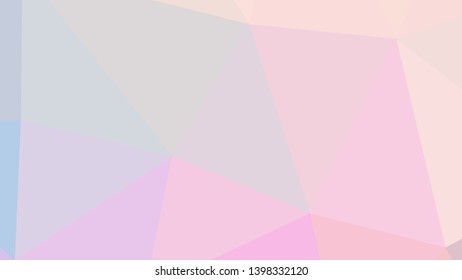 Geometric design. Colorful gradient mosaic background. Geometric triangle, mosaic, abstract background. Mosaic, color background. Mosaic texture. The effect of stained glass. EPS 10 Vector