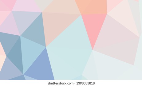Geometric design. Colorful gradient mosaic background. Geometric triangle, mosaic, abstract background. Mosaic, color background. Mosaic texture. The effect of stained glass. EPS 10 Vector