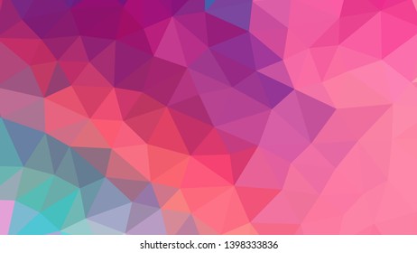 Geometric design. Colorful gradient mosaic background. Geometric triangle, mosaic, abstract background. Mosaic, color background. Mosaic texture. The effect of stained glass. EPS 10 Vector