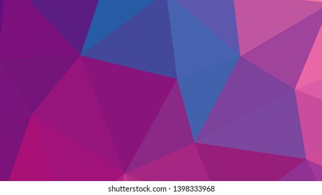 Geometric design. Colorful gradient mosaic background. Geometric triangle, mosaic, abstract background. Mosaic, color background. Mosaic texture. The effect of stained glass. EPS 10 Vector