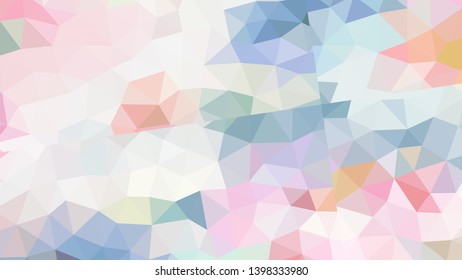 Geometric design. Colorful gradient mosaic background. Geometric triangle, mosaic, abstract background. Mosaic, color background. Mosaic texture. The effect of stained glass. EPS 10 Vector