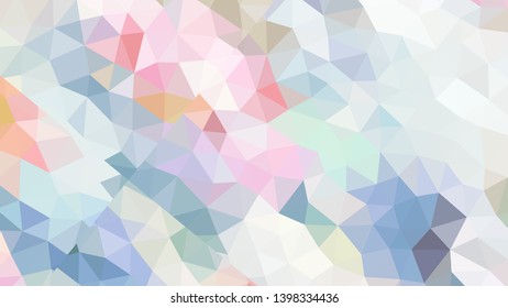 Geometric design. Colorful gradient mosaic background. Geometric triangle, mosaic, abstract background. Mosaic, color background. Mosaic texture. The effect of stained glass. EPS 10 Vector