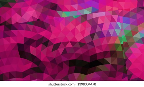 Geometric design. Colorful gradient mosaic background. Geometric triangle, mosaic, abstract background. Mosaic, color background. Mosaic texture. The effect of stained glass. EPS 10 Vector