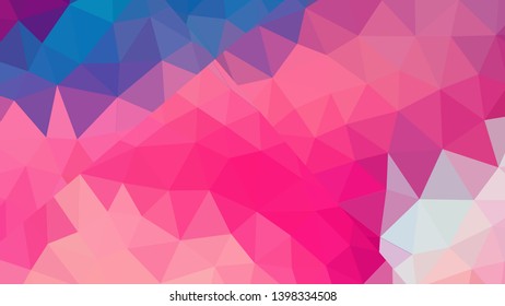 Geometric design. Colorful gradient mosaic background. Geometric triangle, mosaic, abstract background. Mosaic, color background. Mosaic texture. The effect of stained glass. EPS 10 Vector