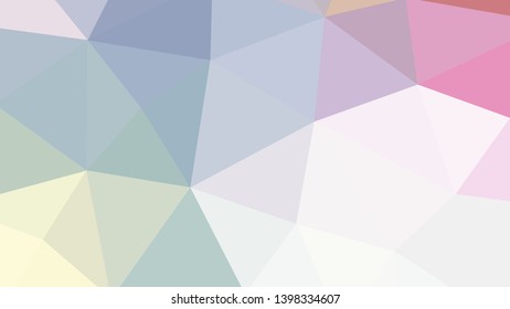 Geometric design. Colorful gradient mosaic background. Geometric triangle, mosaic, abstract background. Mosaic, color background. Mosaic texture. The effect of stained glass. EPS 10 Vector