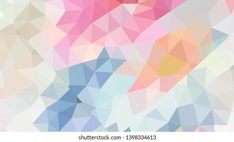 Geometric design. Colorful gradient mosaic background. Geometric triangle, mosaic, abstract background. Mosaic, color background. Mosaic texture. The effect of stained glass. EPS 10 Vector