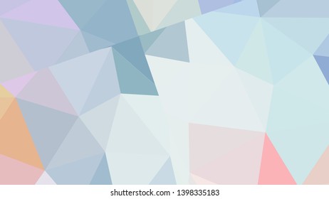 Geometric design. Colorful gradient mosaic background. Geometric triangle, mosaic, abstract background. Mosaic, color background. Mosaic texture. The effect of stained glass. EPS 10 Vector