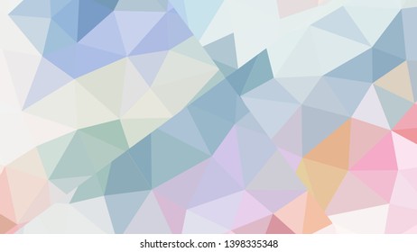 Geometric design. Colorful gradient mosaic background. Geometric triangle, mosaic, abstract background. Mosaic, color background. Mosaic texture. The effect of stained glass. EPS 10 Vector