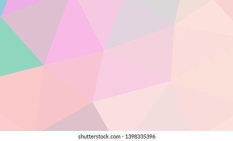 Geometric design. Colorful gradient mosaic background. Geometric triangle, mosaic, abstract background. Mosaic, color background. Mosaic texture. The effect of stained glass. EPS 10 Vector