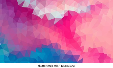 Geometric design. Colorful gradient mosaic background. Geometric triangle, mosaic, abstract background. Mosaic, color background. Mosaic texture. The effect of stained glass. EPS 10 Vector