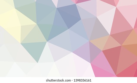 Geometric design. Colorful gradient mosaic background. Geometric triangle, mosaic, abstract background. Mosaic, color background. Mosaic texture. The effect of stained glass. EPS 10 Vector
