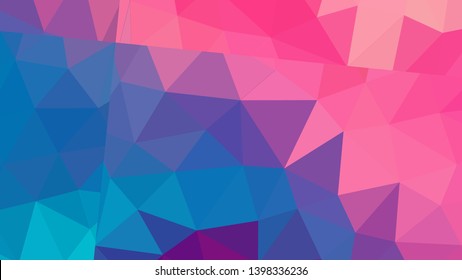 Geometric design. Colorful gradient mosaic background. Geometric triangle, mosaic, abstract background. Mosaic, color background. Mosaic texture. The effect of stained glass. EPS 10 Vector