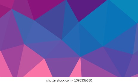 Geometric design. Colorful gradient mosaic background. Geometric triangle, mosaic, abstract background. Mosaic, color background. Mosaic texture. The effect of stained glass. EPS 10 Vector