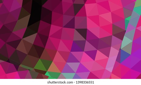 Geometric design. Colorful gradient mosaic background. Geometric triangle, mosaic, abstract background. Mosaic, color background. Mosaic texture. The effect of stained glass. EPS 10 Vector