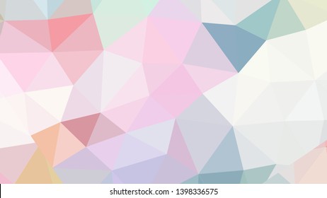 Geometric design. Colorful gradient mosaic background. Geometric triangle, mosaic, abstract background. Mosaic, color background. Mosaic texture. The effect of stained glass. EPS 10 Vector