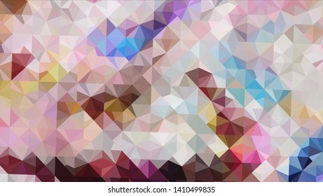 Geometric design. Colorful gradient mosaic background. Geometric triangle, mosaic, abstract background. Mosaic, color background. Mosaic texture. The effect of stained glass. EPS 10 Vector