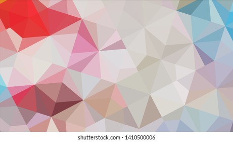 Geometric design. Colorful gradient mosaic background. Geometric triangle, mosaic, abstract background. Mosaic, color background. Mosaic texture. The effect of stained glass. EPS 10 Vector