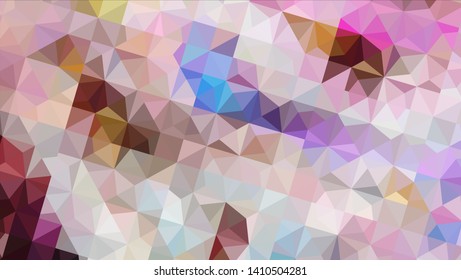 Geometric design. Colorful gradient mosaic background. Geometric triangle, mosaic, abstract background. Mosaic, color background. Mosaic texture. The effect of stained glass. EPS 10 Vector