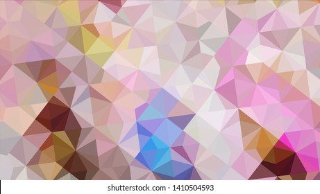 Geometric design. Colorful gradient mosaic background. Geometric triangle, mosaic, abstract background. Mosaic, color background. Mosaic texture. The effect of stained glass. EPS 10 Vector