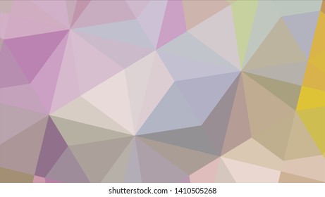 Geometric design. Colorful gradient mosaic background. Geometric triangle, mosaic, abstract background. Mosaic, color background. Mosaic texture. The effect of stained glass. EPS 10 Vector