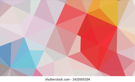Geometric design. Colorful gradient mosaic background. Geometric triangle, mosaic, abstract background. Mosaic, color background. Mosaic texture. The effect of stained glass. EPS 10 Vector