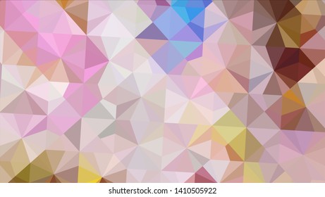 Geometric design. Colorful gradient mosaic background. Geometric triangle, mosaic, abstract background. Mosaic, color background. Mosaic texture. The effect of stained glass. EPS 10 Vector