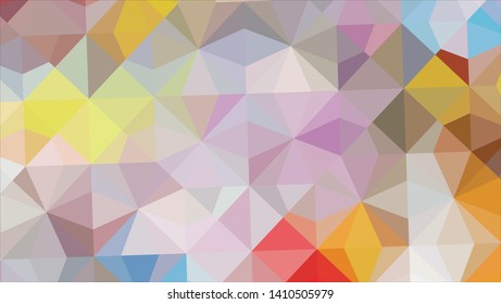 Geometric design. Colorful gradient mosaic background. Geometric triangle, mosaic, abstract background. Mosaic, color background. Mosaic texture. The effect of stained glass. EPS 10 Vector