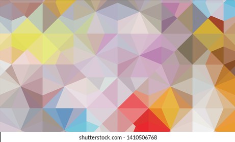 Geometric design. Colorful gradient mosaic background. Geometric triangle, mosaic, abstract background. Mosaic, color background. Mosaic texture. The effect of stained glass. EPS 10 Vector
